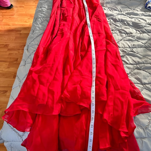 Candy Red Apple Gown. - Picture 12 of 14